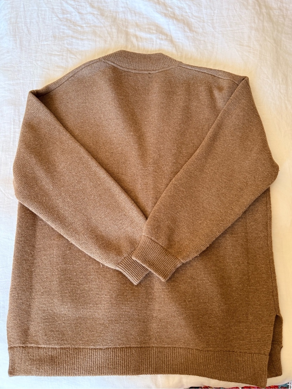 J. Crew Zip-Front Knit Jacket in Camel - Picture 5 of 5